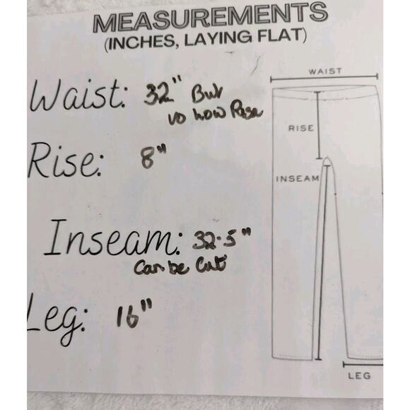 Hollister jeans 9L 8" Rise So Waist 30-32".Inseam 32.5" But Can Be Cut Fray wash - Picture 2 of 11